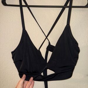 Black Strappy Bikini